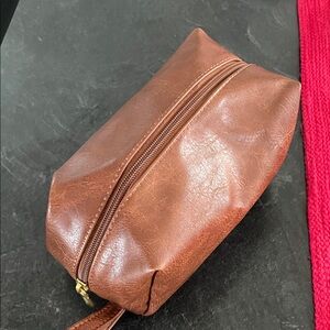 Brown Leather Travel Bag